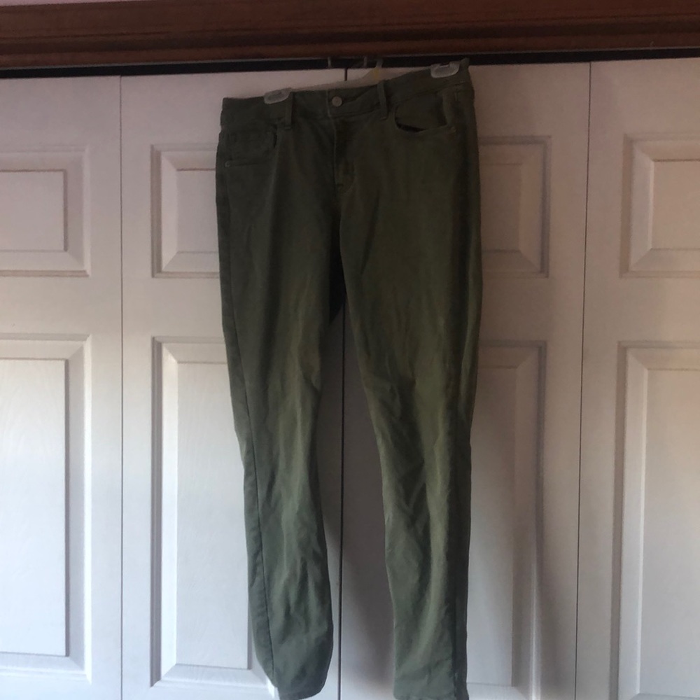 Green Colored Jeans